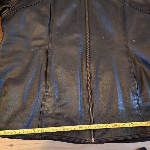 Women's Motorcycle Jacket XXL leather - Picture 6 of 8